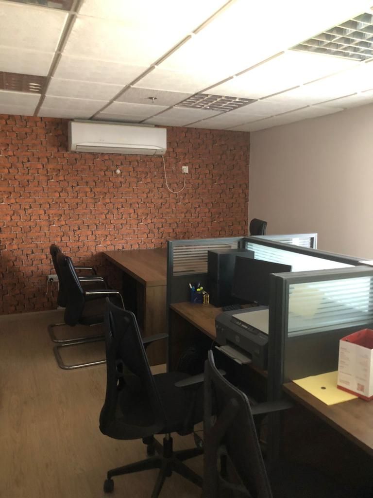 Office inside the Jebel Ali warehouse